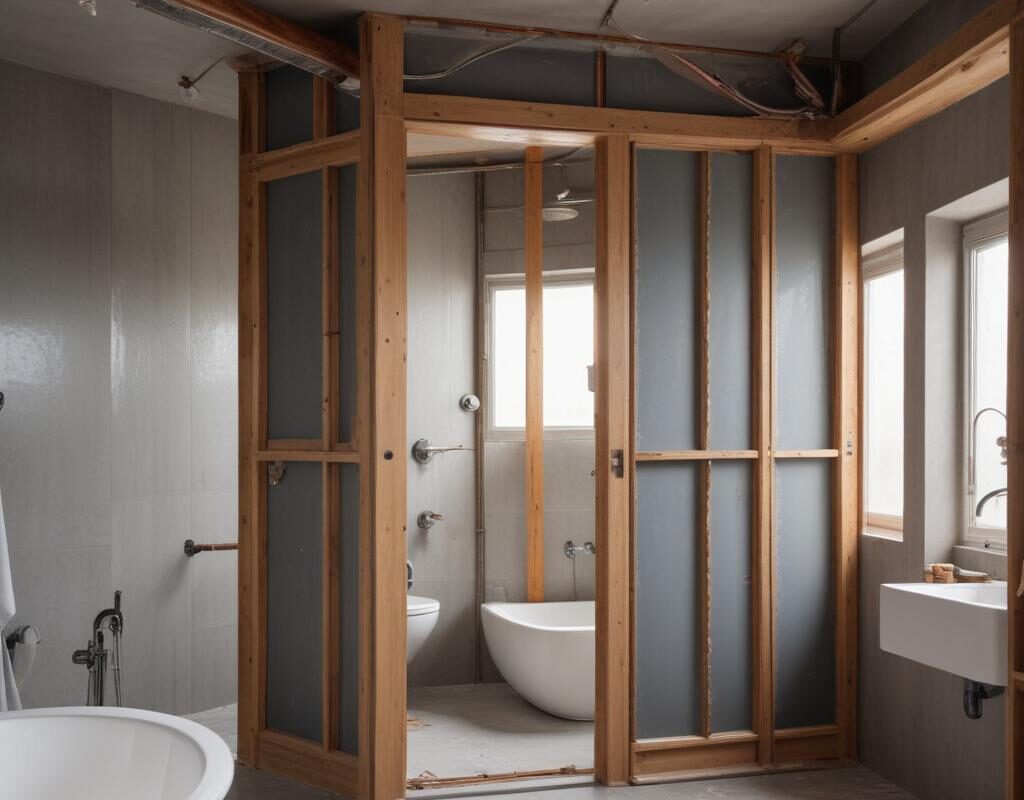 Сантехнические перегородки: виды, материалы и особенности установки