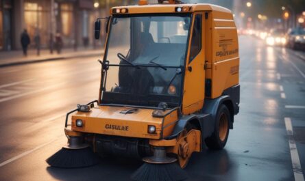 Бензиновые подметальные машины: технические характеристики, конструкция и области применения